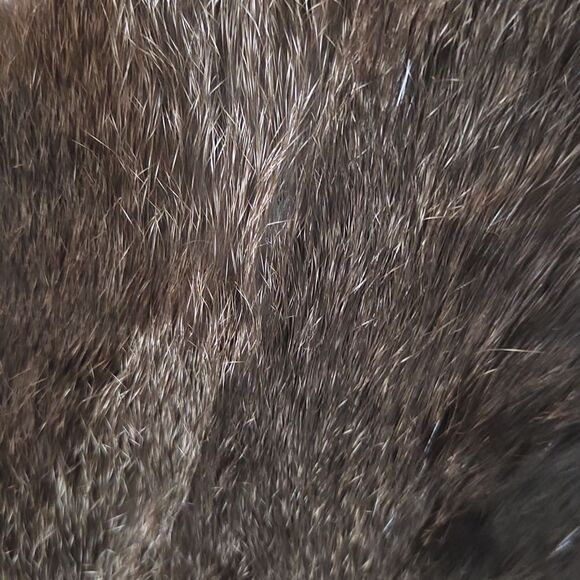 Golden Swallow Mink Fur Lined Amazing Frog Closure Brocade vintage vest,  Med - Picture 8 of 9